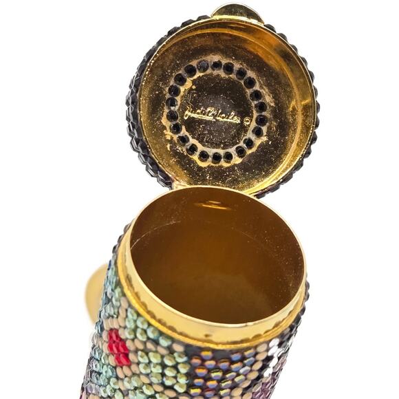 Judith Leiber Crystal Life Saver Candy Mint Container Retired Multicolor Rare - Picture 15 of 16